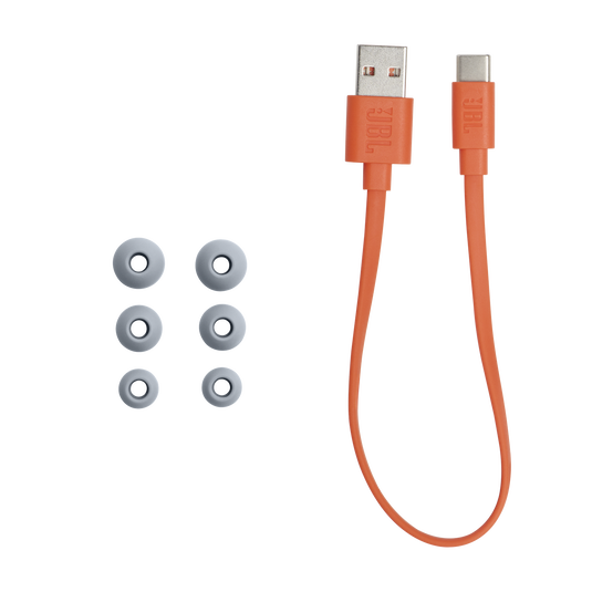 JBL Endurance Run 2 Wireless - White - Waterproof Wireless In-Ear Sport Headphones - Detailshot 3 image number null